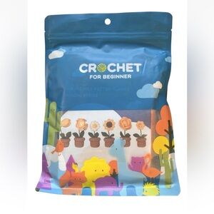 Crochet for Beginner Kit with Flower Patterns